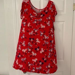 Multicolored dress from Kohl’s.